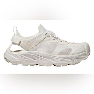 NIB HOKA Men's Hopara 2 Hiking Sandals, color Raw (white/slightly off-white)